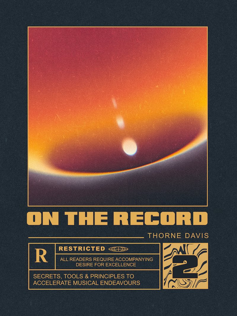 Book cover of the 'On The Record' book by Thorne Davis